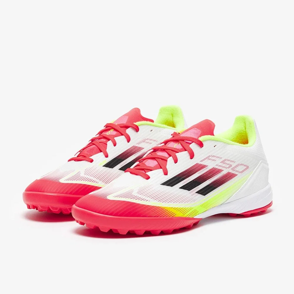 Adidas F50 League‎ Turf Mens Size 13 Soccer Cleats White/Red/Yellow - NEW